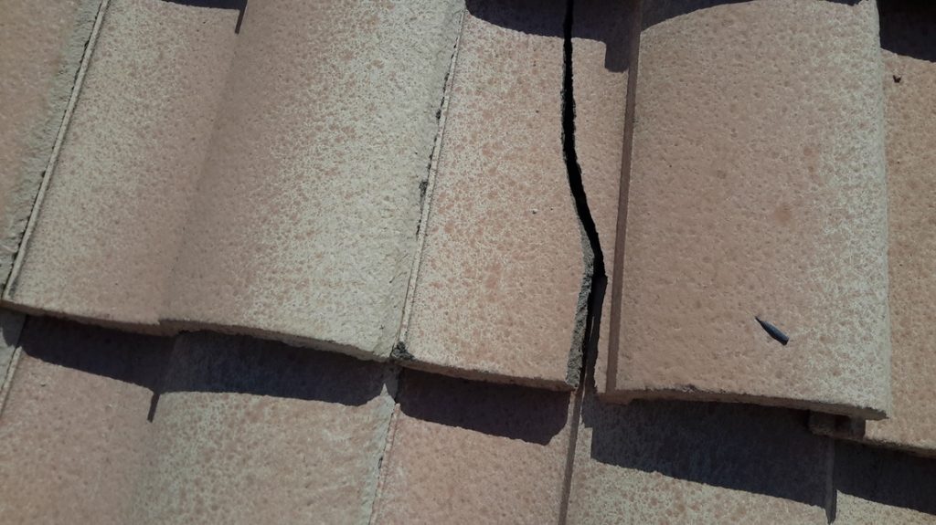 Cracked tiles are common and easy to repair. But if left untreated can
